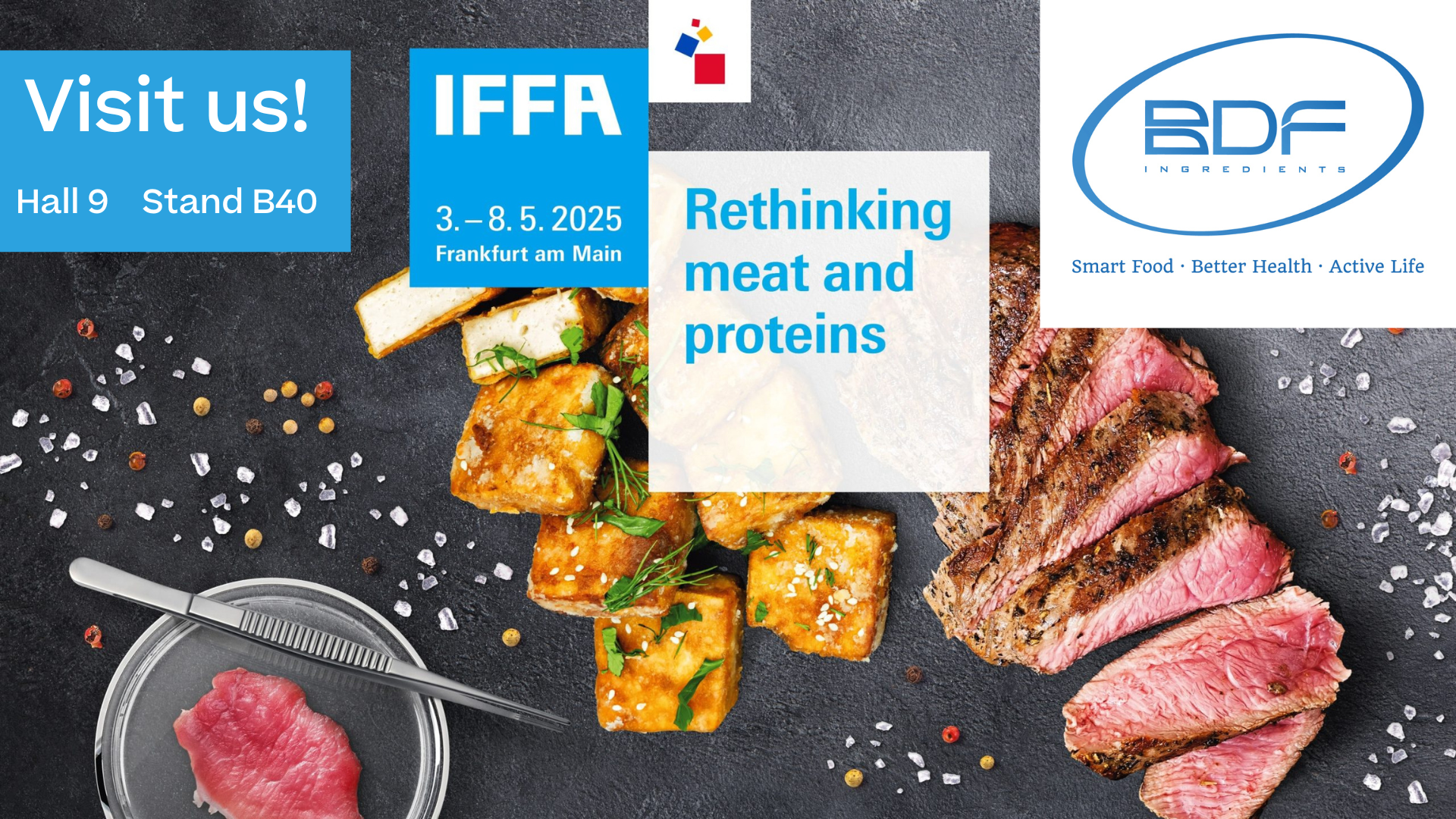 BDF Natural Ingredients en IFFA 2025 | Hall 9 – Stand B40