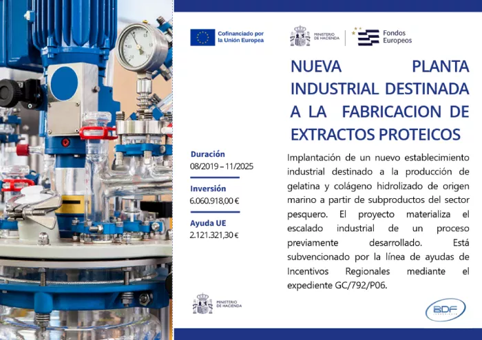 Planta Industria Fabricacion de Extractos Proteicos