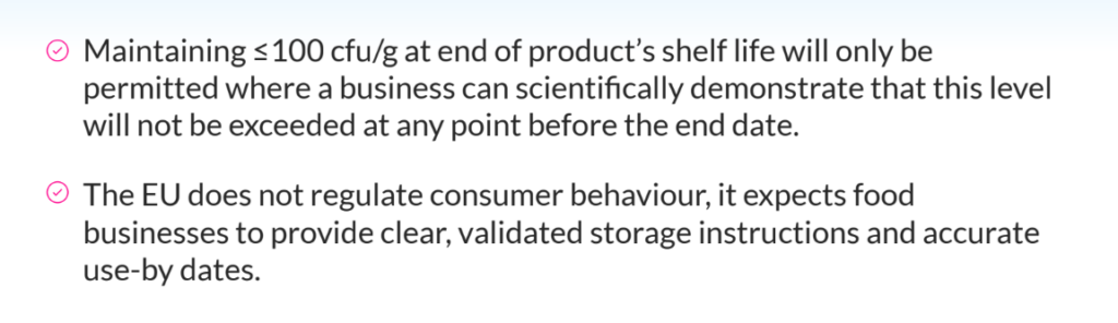 New EU Listeria Regulation 4 Listeria 2